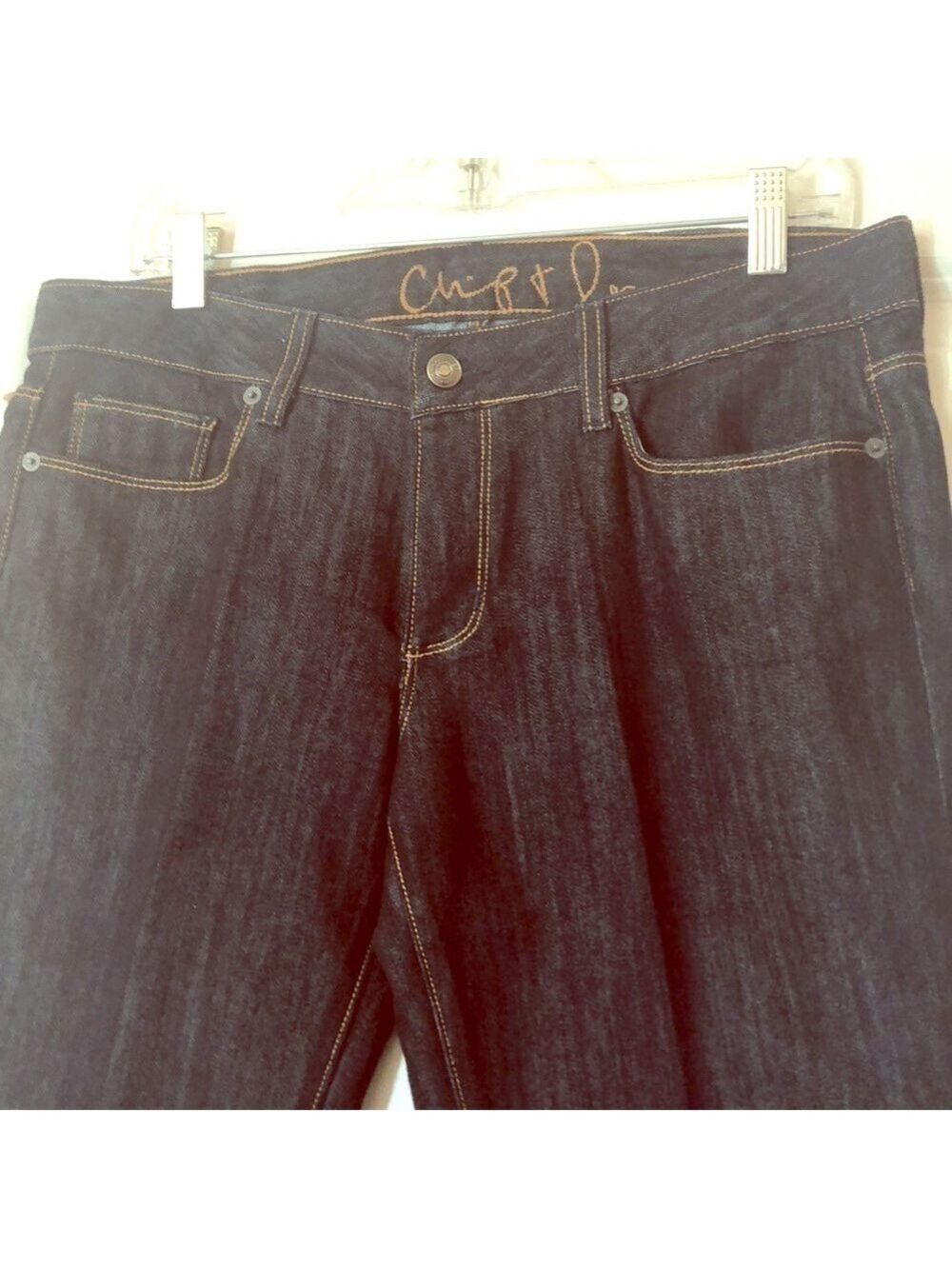 NEW - Vintage 80's Chip & Pepper Stella St.Leg Pants Vanhorn Dark Wash Jeans 31 - Picture 5 of 8